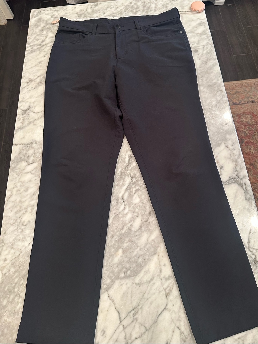 Panama Jack Men’s Black Dress Pants 36x32 Straight Leg Stretch